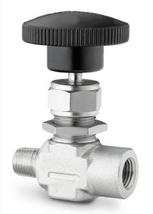 Válvula Agulha Macho Fêmea NPT 1000PSI em Aço Inox 316