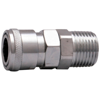 Engate Rápido Macho Com Esfera Niquelado