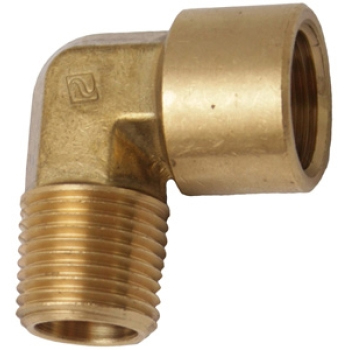 Cotovelo Macho Fêmea NPT Latão