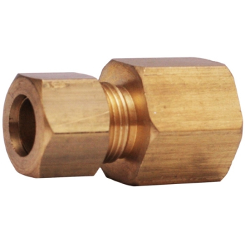 União Fêmea em Latão Tubo x Rosca