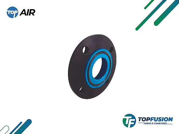 Conjunto com Flange Padrão ANSI em PPR - Top Fusion - Top Air