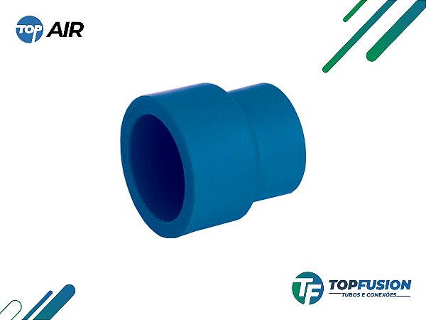 Luva de Redução em PPR para Ar Comprimido - Top Fusion