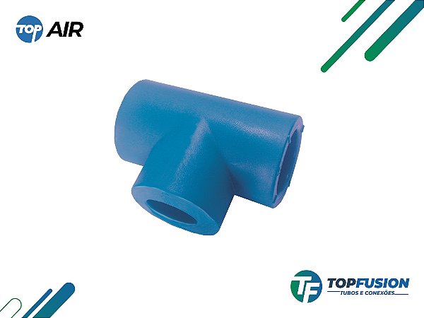 Te de Redução em PPR para Ar Comprimido - Top Fusion