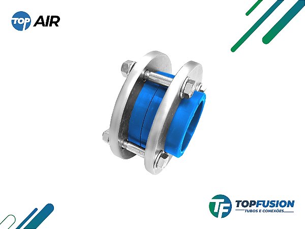 União Mista com Flange Padrão ANSI em PPR Para Ar Comprimido - Top Fusion
