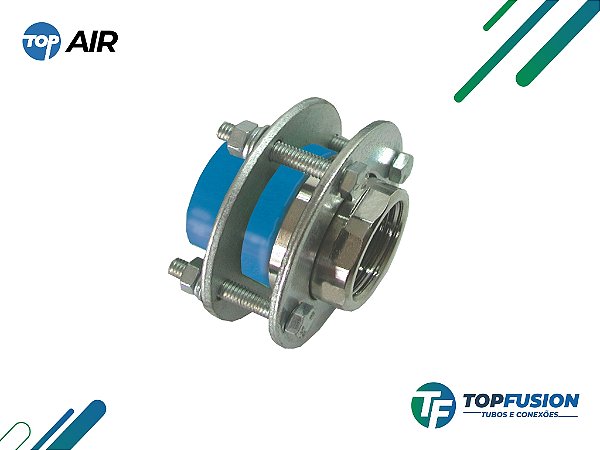 União Mista PPR com Flange Padrão TF Fêmea BSP - Top Fusion