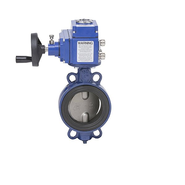 Válvula Borboleta Wafer Classe 150 com Atuador Elétrico CSR | 1.1/2” a 36