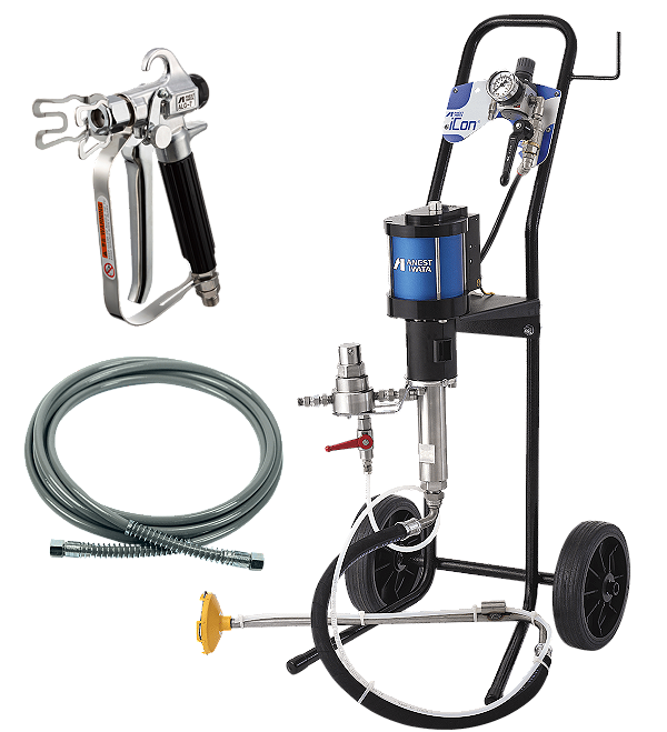 Sistemas Airless e Multispray Anest Iwata ICON-A233N / A333N / A433N