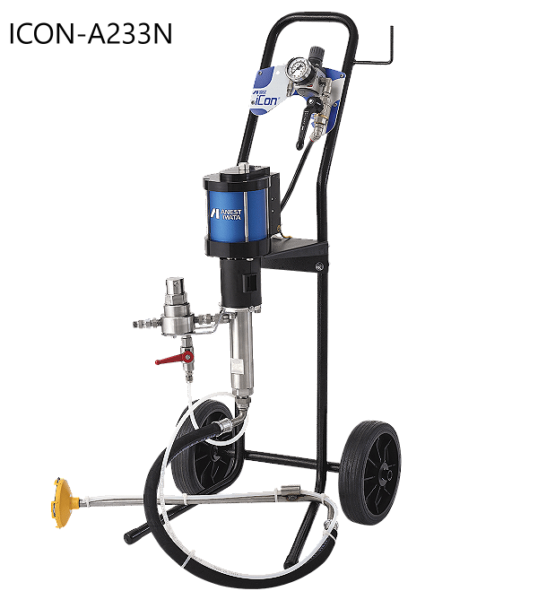 Sistemas Airless e Multispray Anest Iwata ICON-M233N / M333N / M433N