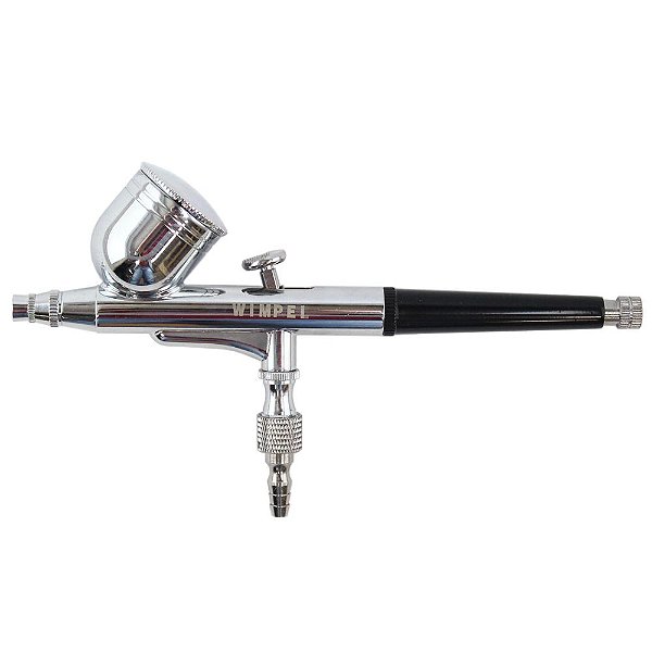 Aerógrafo Profissional Dupla Ação Wimpel MP-1001 Bico 0.35mm