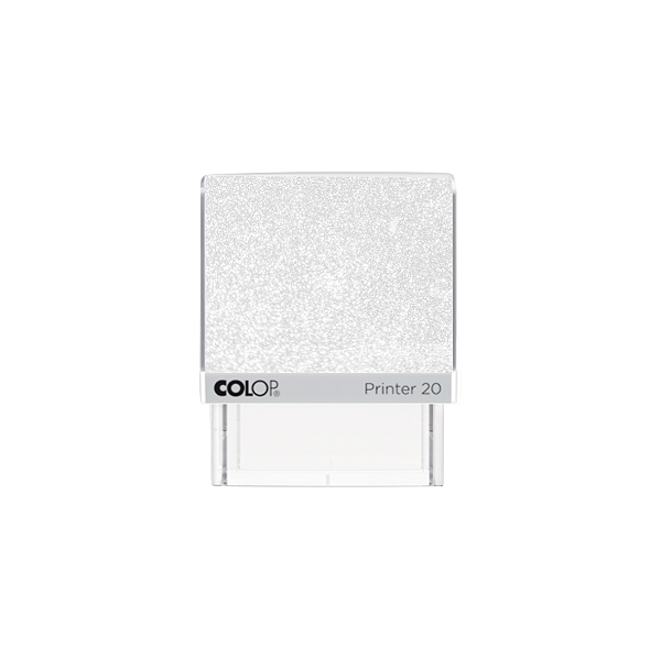 Carimbo Glitter Pérola