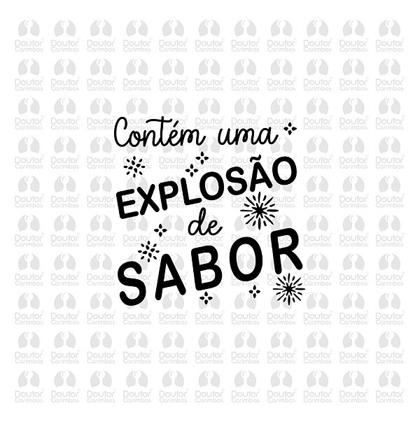 Contém Uma Explosão de Sabor