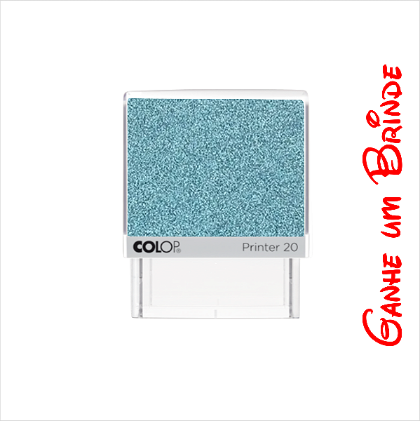 Carimbo Glitter Tamanho Padrão - Ganhe um Brinde :)