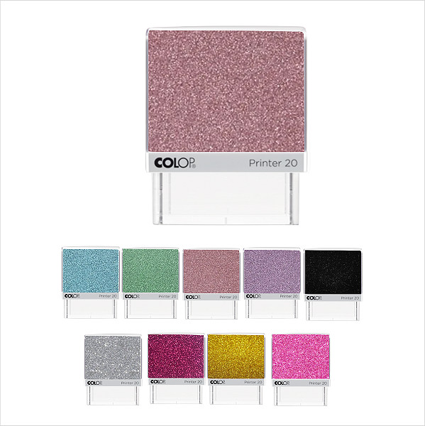 Carimbo Glitter Tamanho Padrão