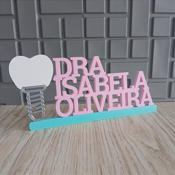 Letreiro Personalizado e Colorido