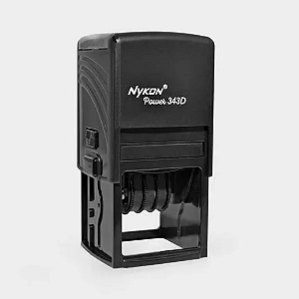 Carimbo Datador com texto 4 cm