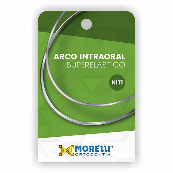 Arco Nitinol (NiTi) Retangular - Morelli