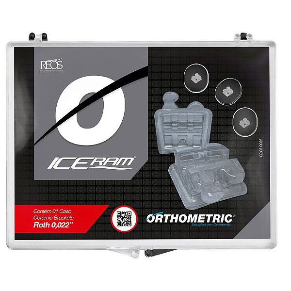 Kit de Bráquetes Roth .022" Iceram - Orthometric