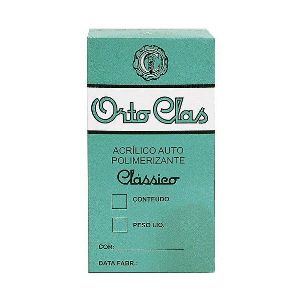 OE-3 Resina Acrílica OrtoClas Pó - Clássico