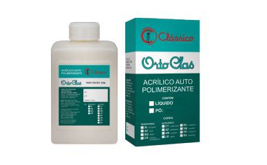 OC-3 Resina Acrílica Orto-Clas Incolor 220gr - Clássico