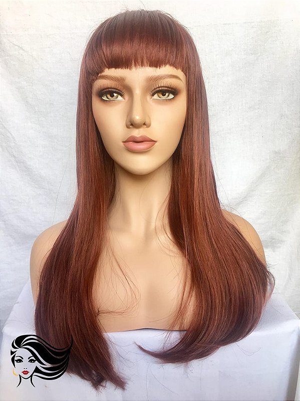 PERUCA PREMIUM RUIVA ( NÃO E LACE FRONT )