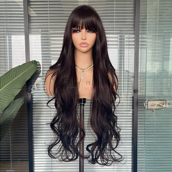 WIG JADE CASTANHO ESCURO