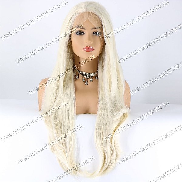 Lace Front Melissa Loiro platinado