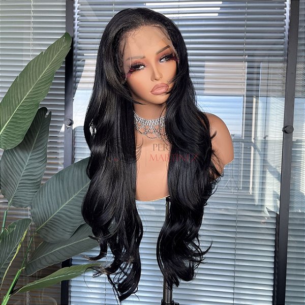 FULL LACE FRONT JADE PRETA ONDULADA 13 X 6