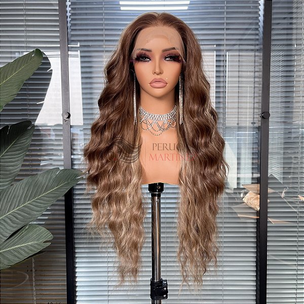 FULL LACE FRONT KÁTIA CATANHO CLARO ILUMINADO 13 X 6