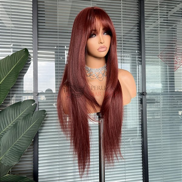 WIG MELISSA VERMELHO GRENÁ