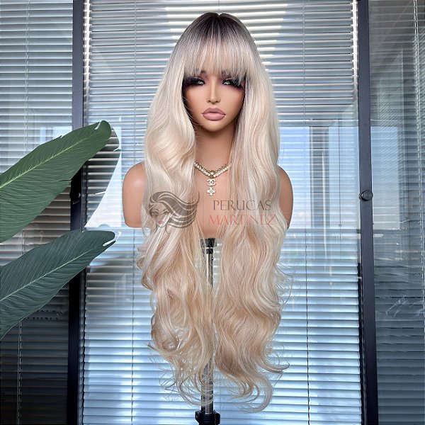 WIG MELISSA LOIRA COM RAIZ