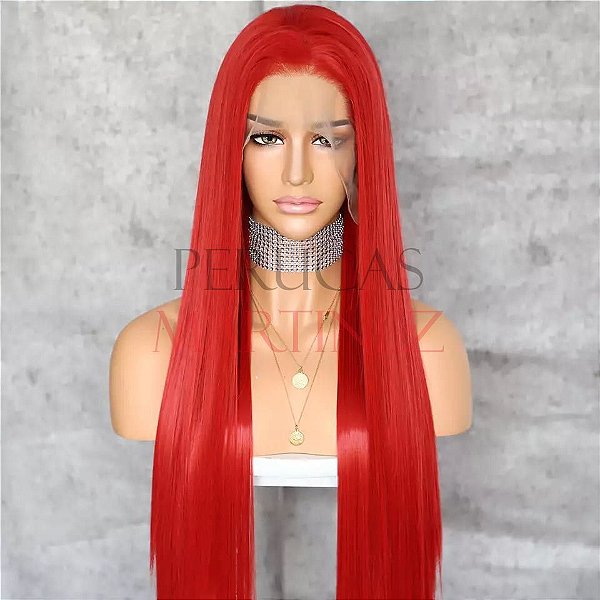 FULL LACE FRONT MELISSA VERMELHA