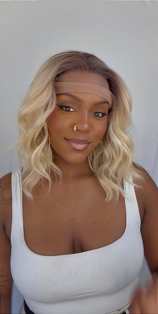 FULL LACE FRONT RHIANNA LOIRO PEROLADO COM RAIZ 13 x 6