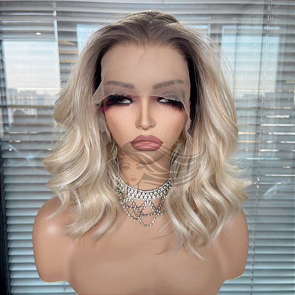 FULL LACE FRONT RHIANNA LOIRO PEROLADO COM RAIZ 13 x 6