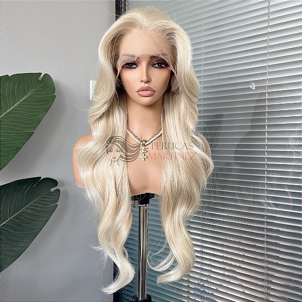 FULL LACE FRONT JANNA LOIRO PLATINADO PEROLADO 13 x 6