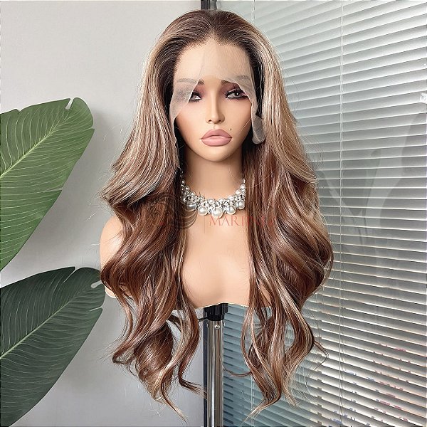 LACE FRONT ARIANA CHOCOLATE AVELÃ 13 x 4