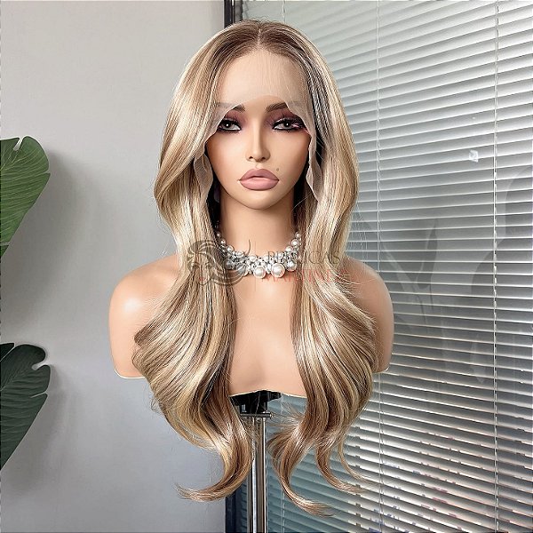 LACE FRONT ARIANA LOIRO BEGE ILUMINADO 13 x 4