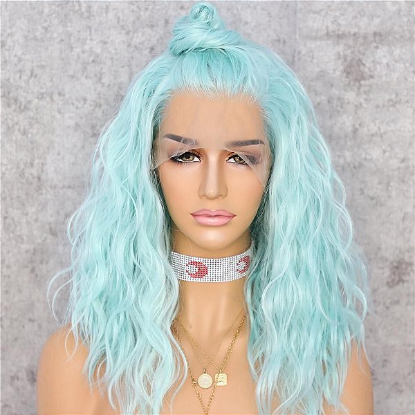 LACE FRONT POLLY AZUL PISCINA