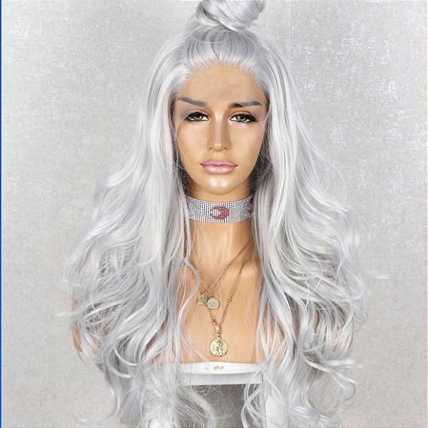 LACE FRONT JADE CINZA ONDULADO