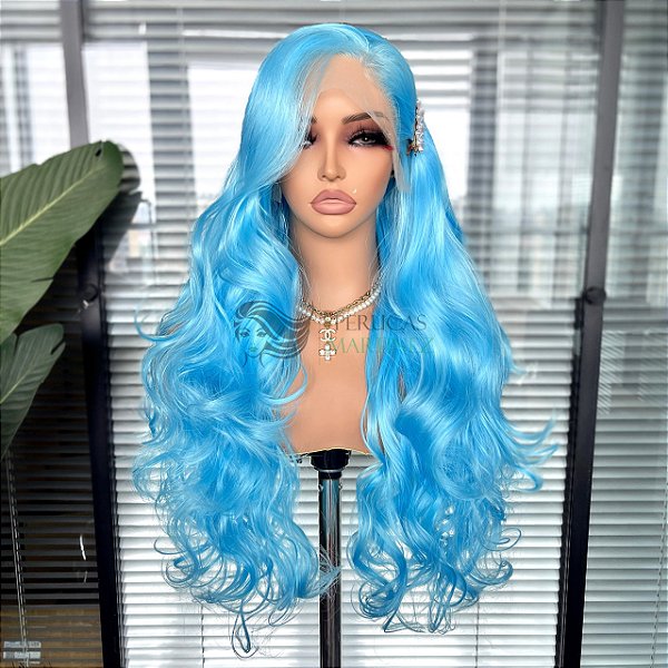 LACE FRONT JADE AZUL TURQUESA