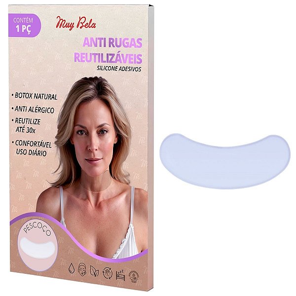 Adesivo Anti Rugas para Pescoço