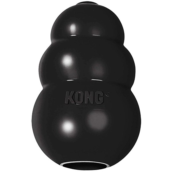 KONG  Brinquedo para cães  Borracha natural mais Resistente Vermelho