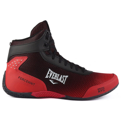 Tenis Everlast Forceknit Preto Vermelho 40