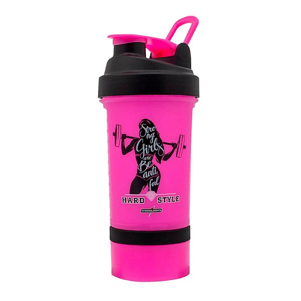 Coqueteleira IntegralMedica Rosa com Compartimento