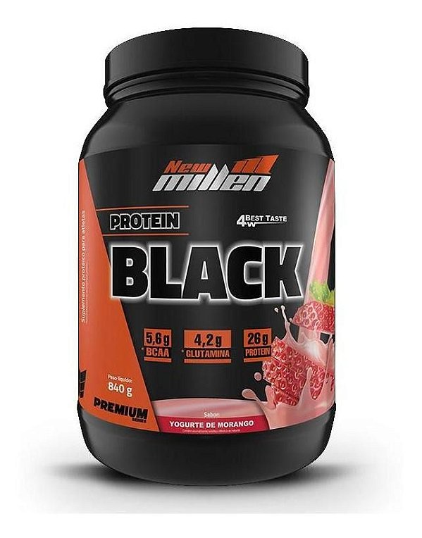Whey Protein Black 840g New Millen