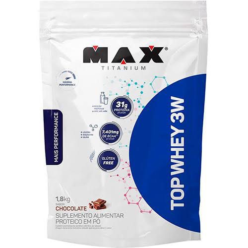 Top Whey 3w refil 1,800kg - Max Titanium
