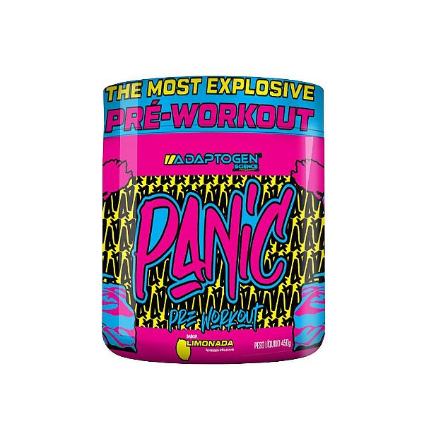 Panic PRE WORKOUT 450g - Adaptogen Science
