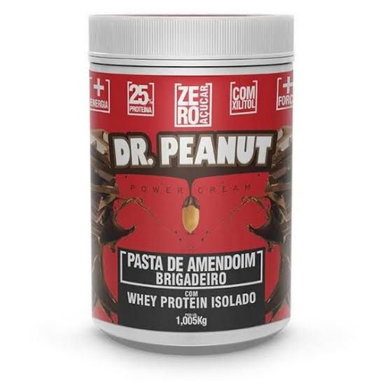 Pasta de Amendoim com Whey Isolado - Dr Peanut 1kg