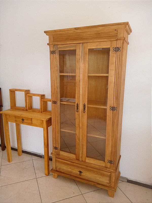 KIT CRISTALEIRA + APARADOR + 3 NICHOS - REF 0021