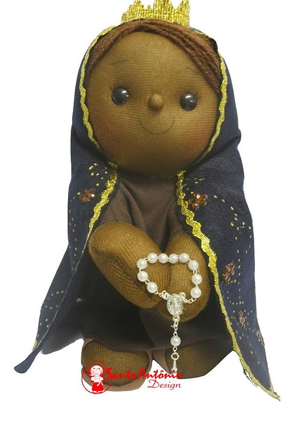 Boneca Nossa Senhora de Aparecida Artesanal