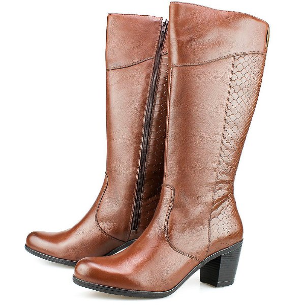 bota feminina cano longo